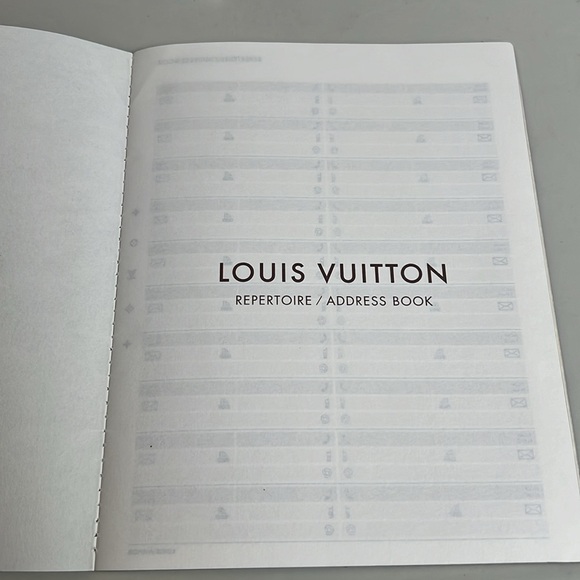 LOUIS Vuitton Repertoire / Address Book - unused - Picture 3 of 7